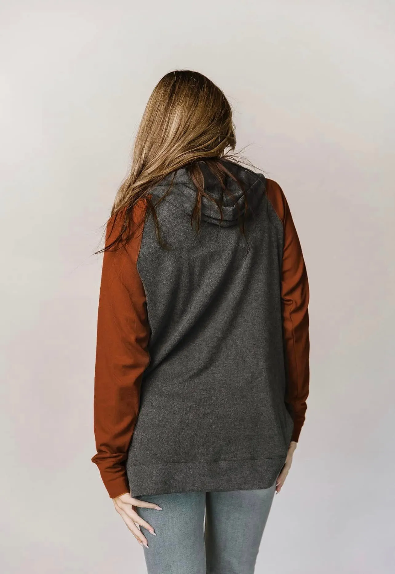 Ampersand Avenue Sideslit hoodie - Golden Autumn