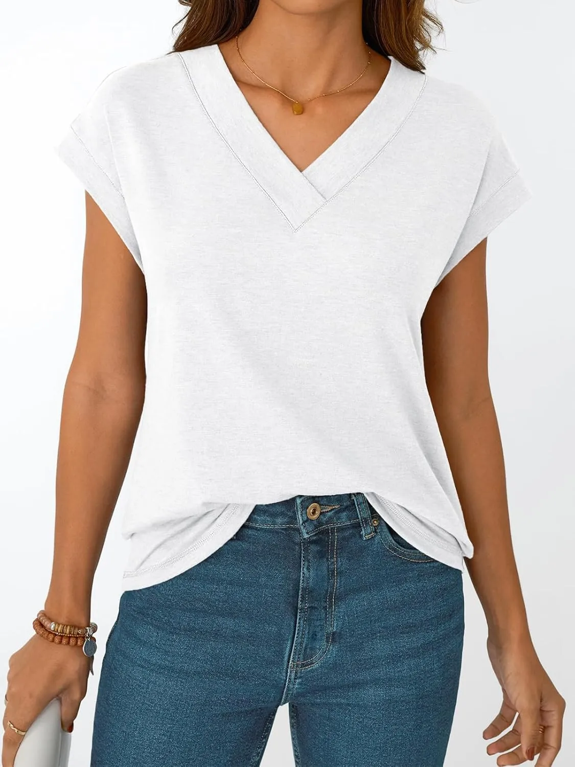 AUTOMET Womens Cap Short Sleeve T Shirts Summer Tops 2025 V Neck Dressy Casual Fashion Clothes Vacation Outfits