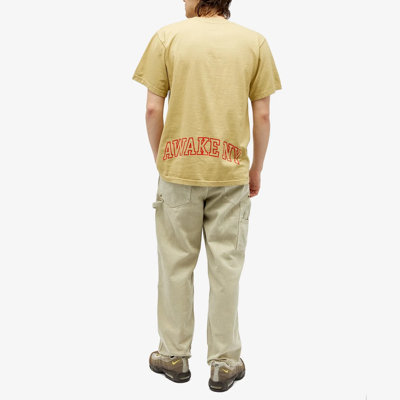 Awake Ny Bruce Lee T-shirt, khaki