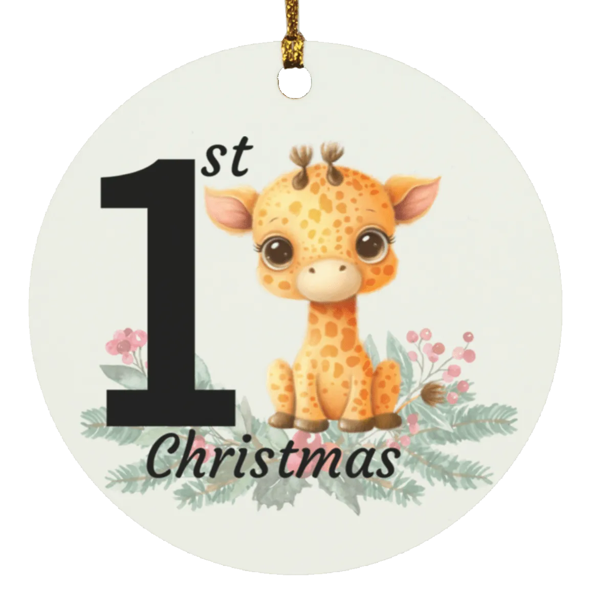 Baby's 1st Christmas  Ornament
