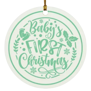 Baby's First Christmas Ornament