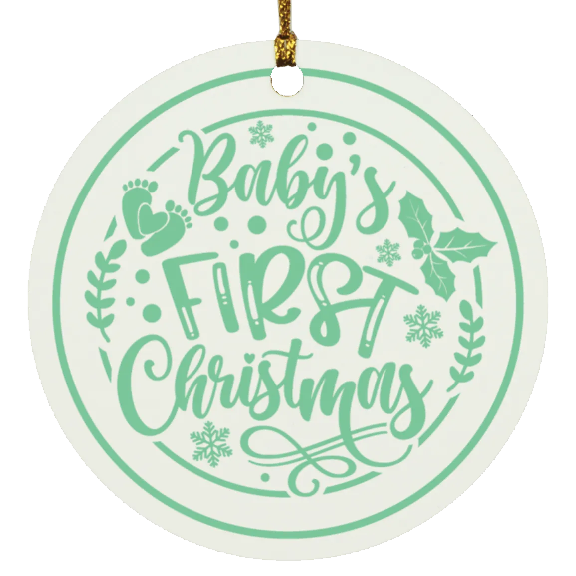 Baby's First Christmas Ornament