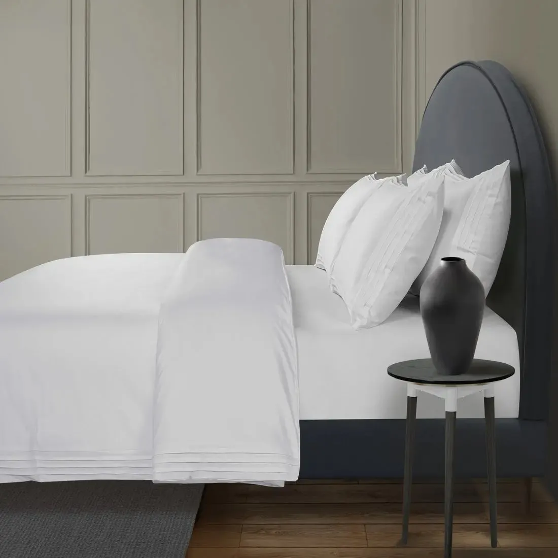 Brilliant White Regalwood 800 Thread Count Egyptian Cotton Duvet Cover