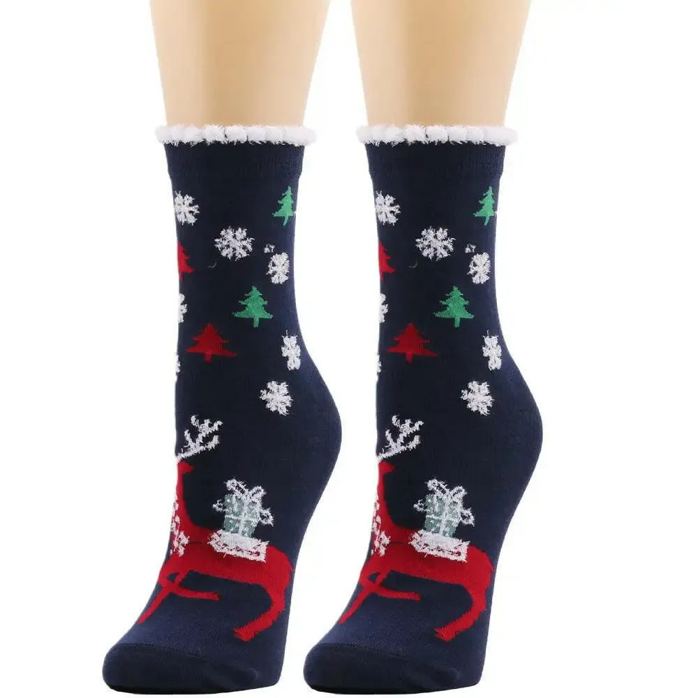 Cartoon Christmas  Socks