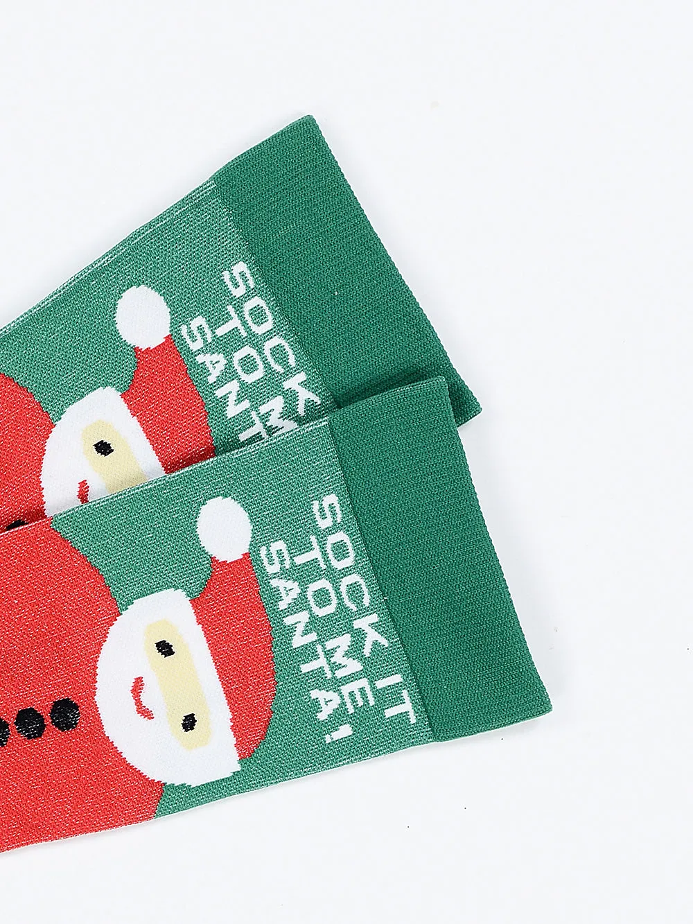 Christmas Socks "Sock It to Me, Santa!"