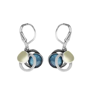 Christophe Poly Minimalist Layered Circles Earrings