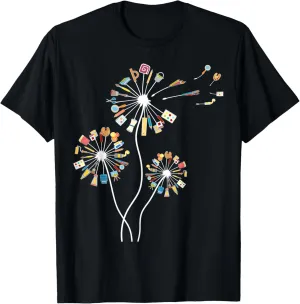 Dandelion Art Shirt for Artist or Art Teacher | Creative Art T-Shirt