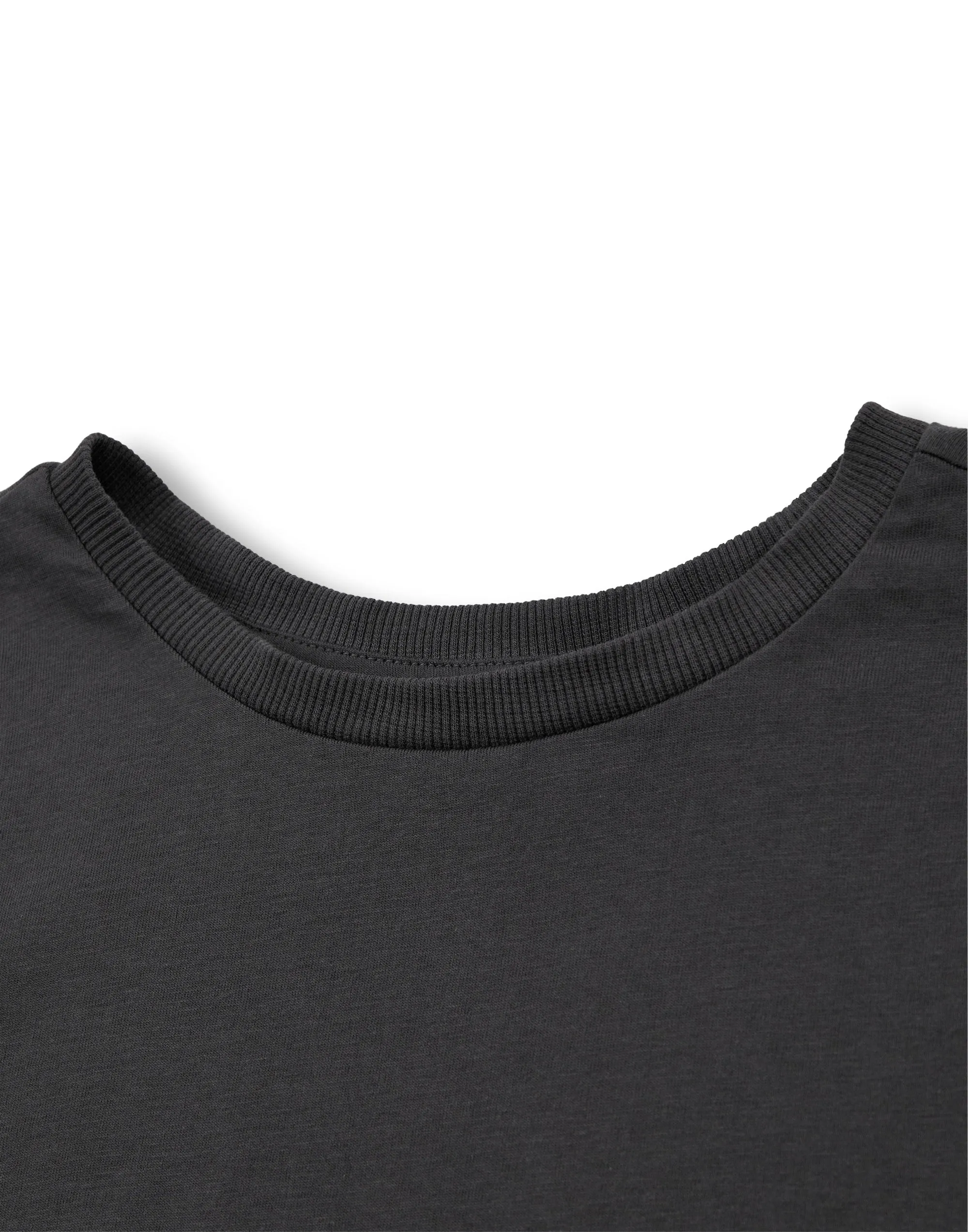 Disney College Crop Womens Grey Cropped Short Sleeved T-Shirt