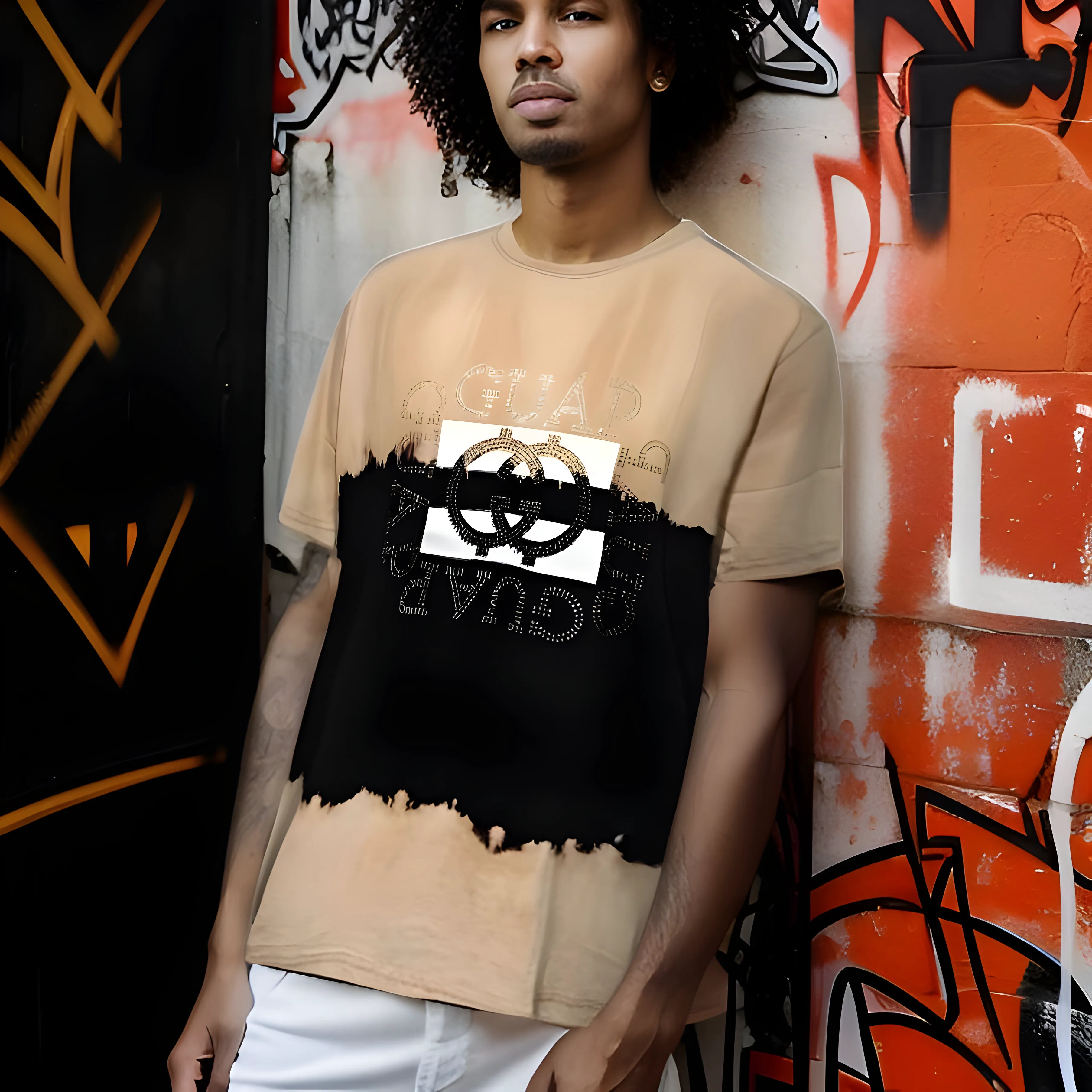 ^GUAP^ FANCY SHORT SLEEVE T-SHIRTS (TIE DYE)