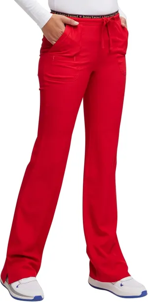 Heartsoul Drawstring Scrub Pants for Women, Stretch Performance Fabric, 20110
