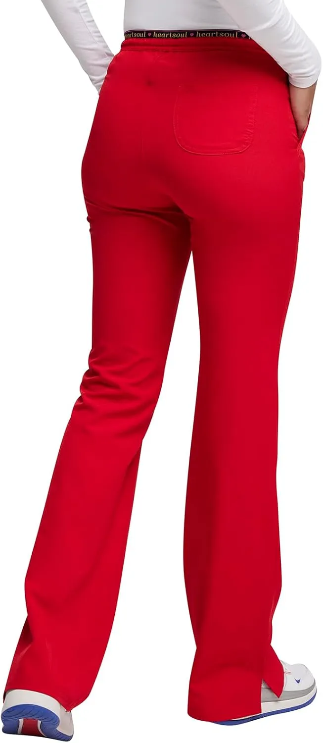 Heartsoul Drawstring Scrub Pants for Women, Stretch Performance Fabric, 20110