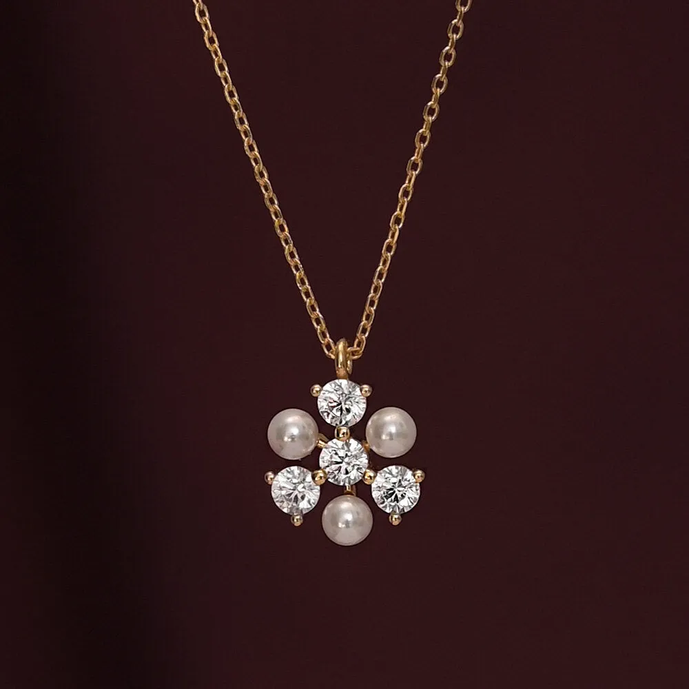 Ishaana Diamond Mangalsutra   | BIS Hallmarked | 18k Gold Vermeil