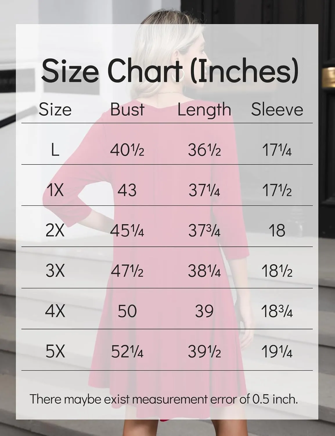 JollieLovin Women 3/4 Sleeve Plus Size Casual Fall Dresses 2024 V Neck T Shirt Long Tunic Dress