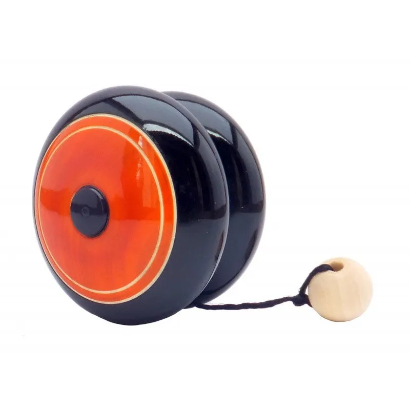 Kid's Multi-Color Bhingri Hand Spinning Classic Novelty Wooden Toy (Set of 2)