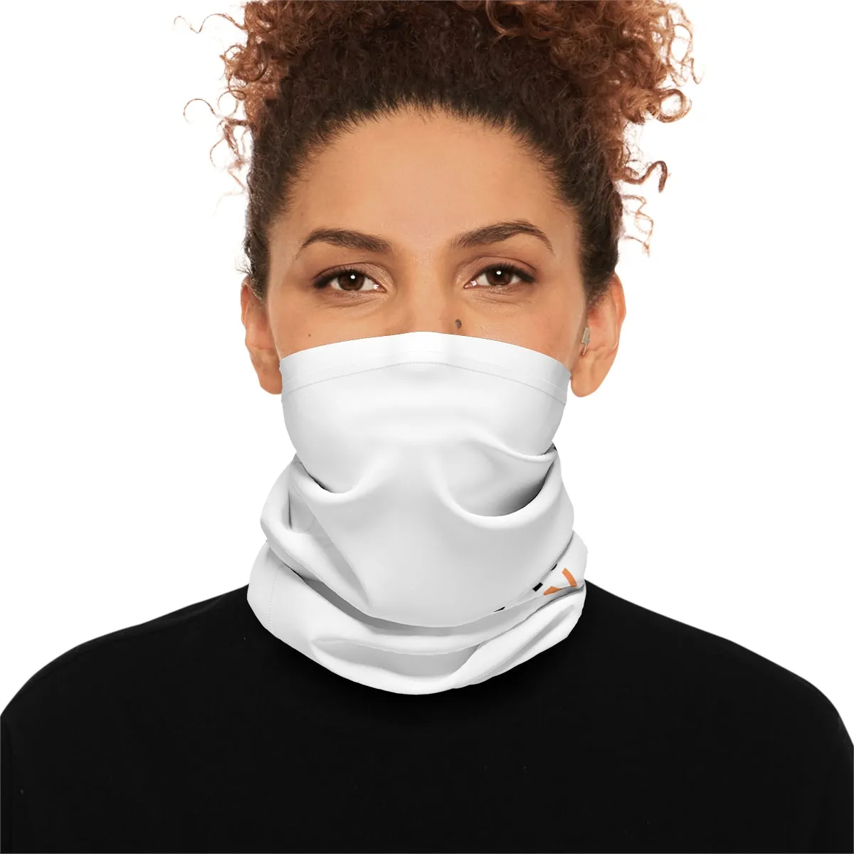 Lightweight Neck Gaiter - Black Queen (White)