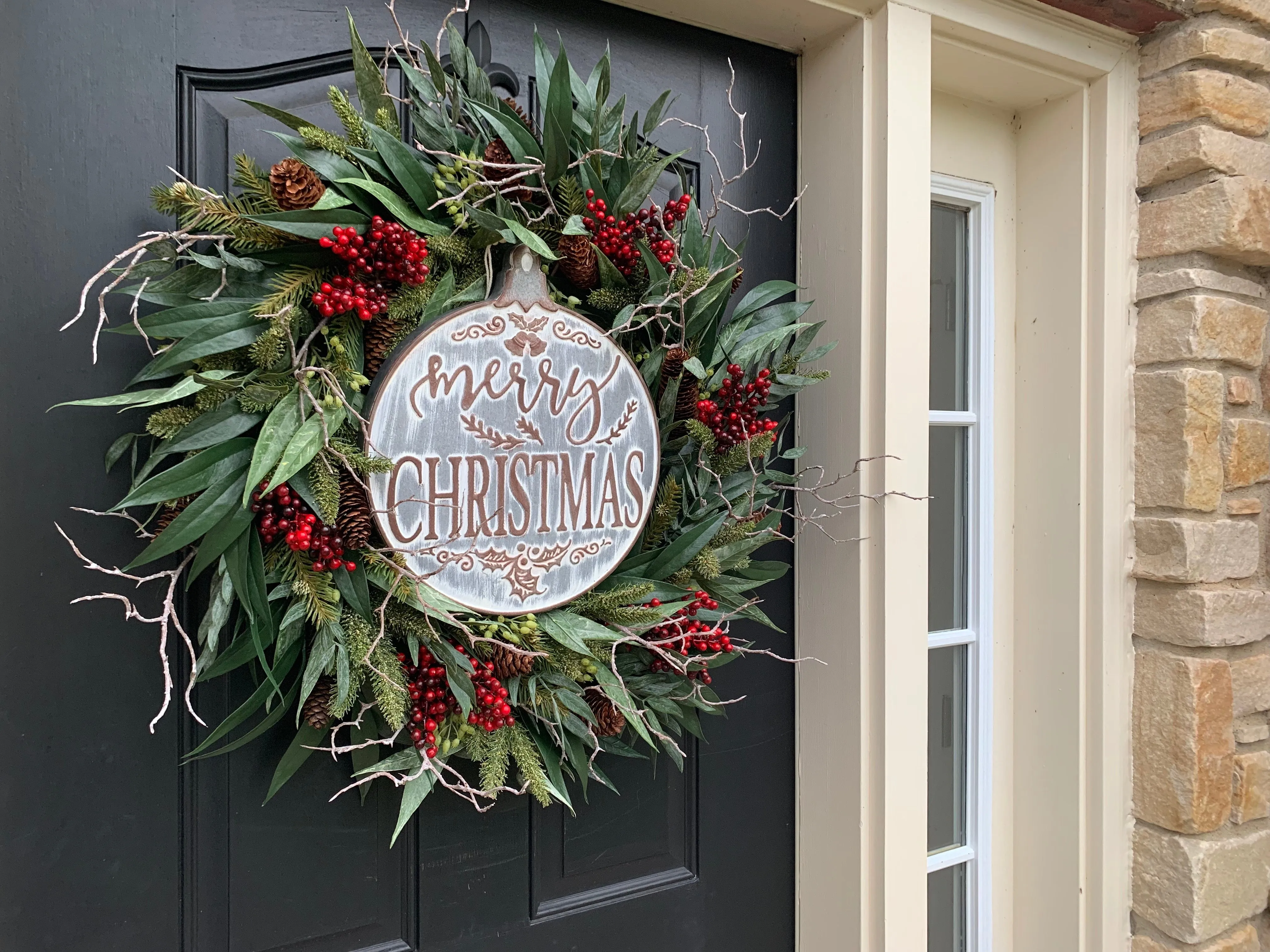 Make The Season Bright Christmas Wreath
