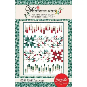 Moda Cozy Wonderland - Candy Stick Quilt Pattern Booklet
