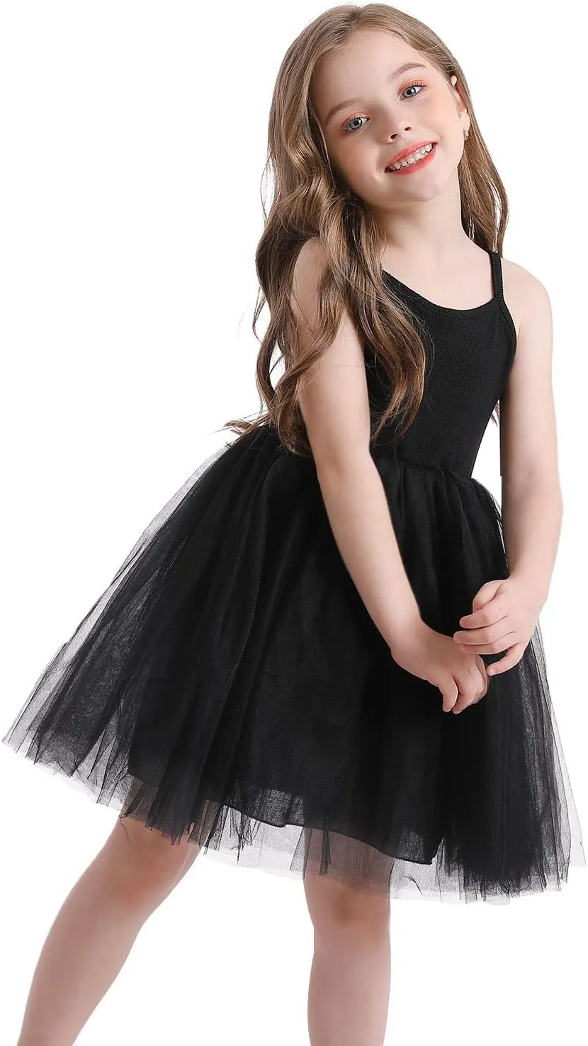 NNJXD Flower Girl's Wedding Dress Lace Sleeveless Tulle Summer Vintage Dresses