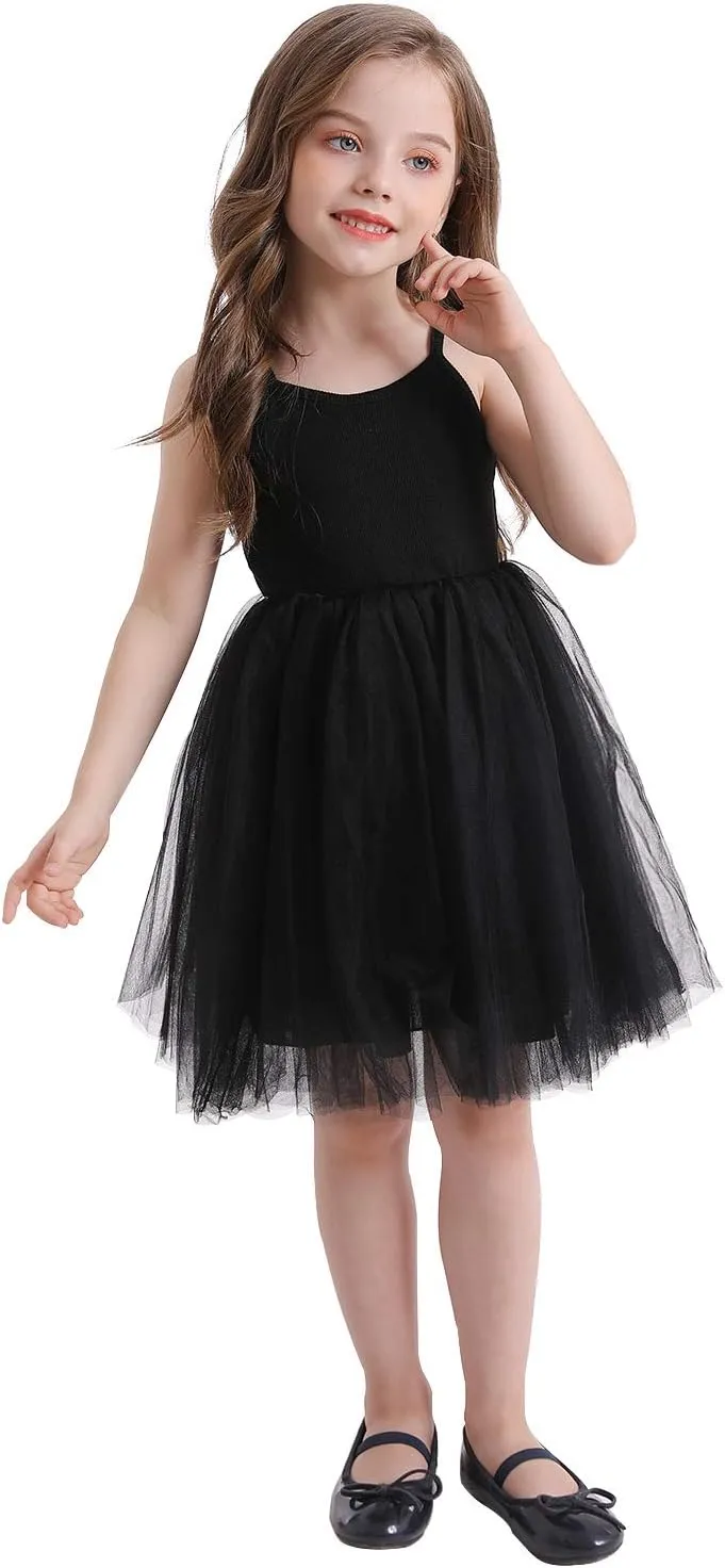 NNJXD Flower Girl's Wedding Dress Lace Sleeveless Tulle Summer Vintage Dresses