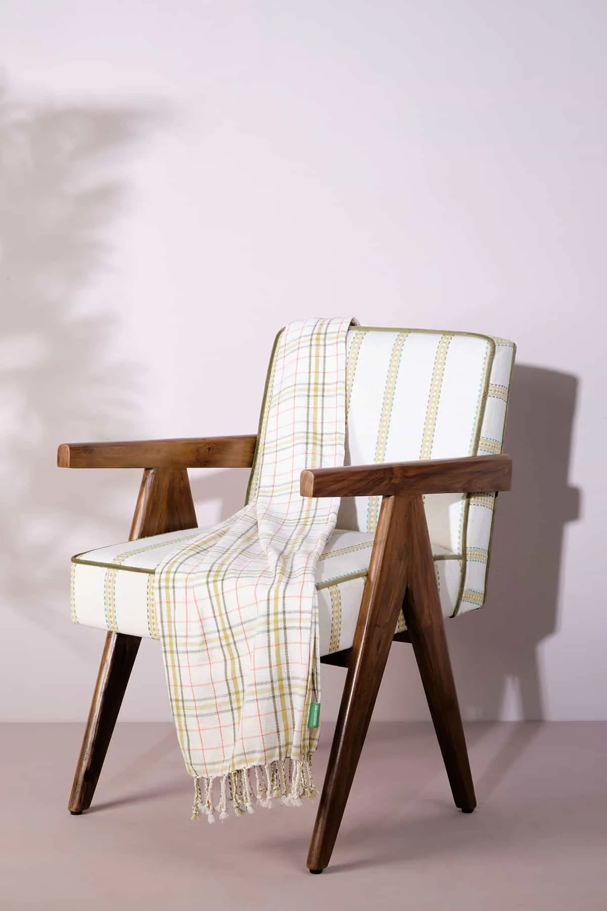 Palya Lime Sofa Throw