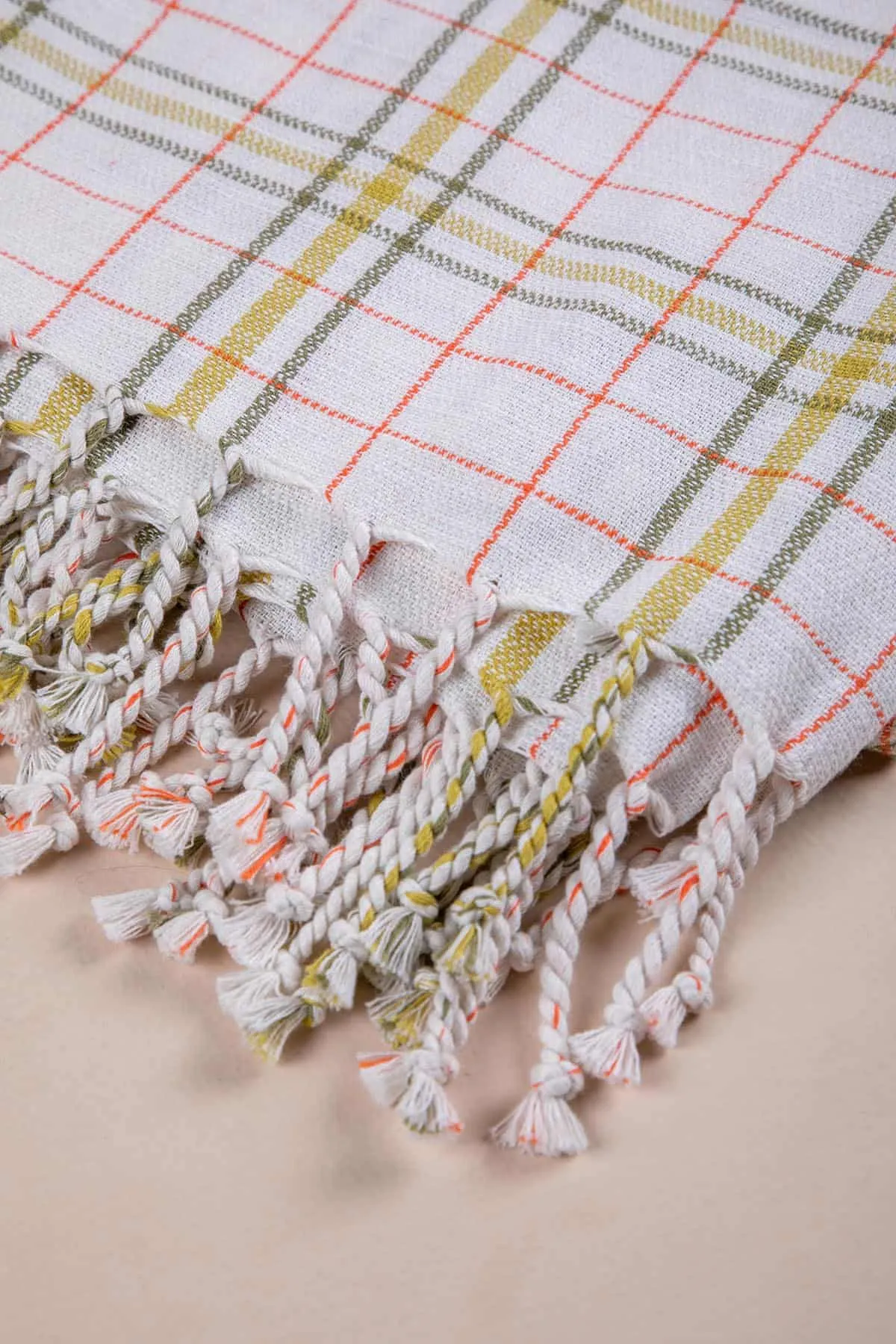 Palya Lime Sofa Throw