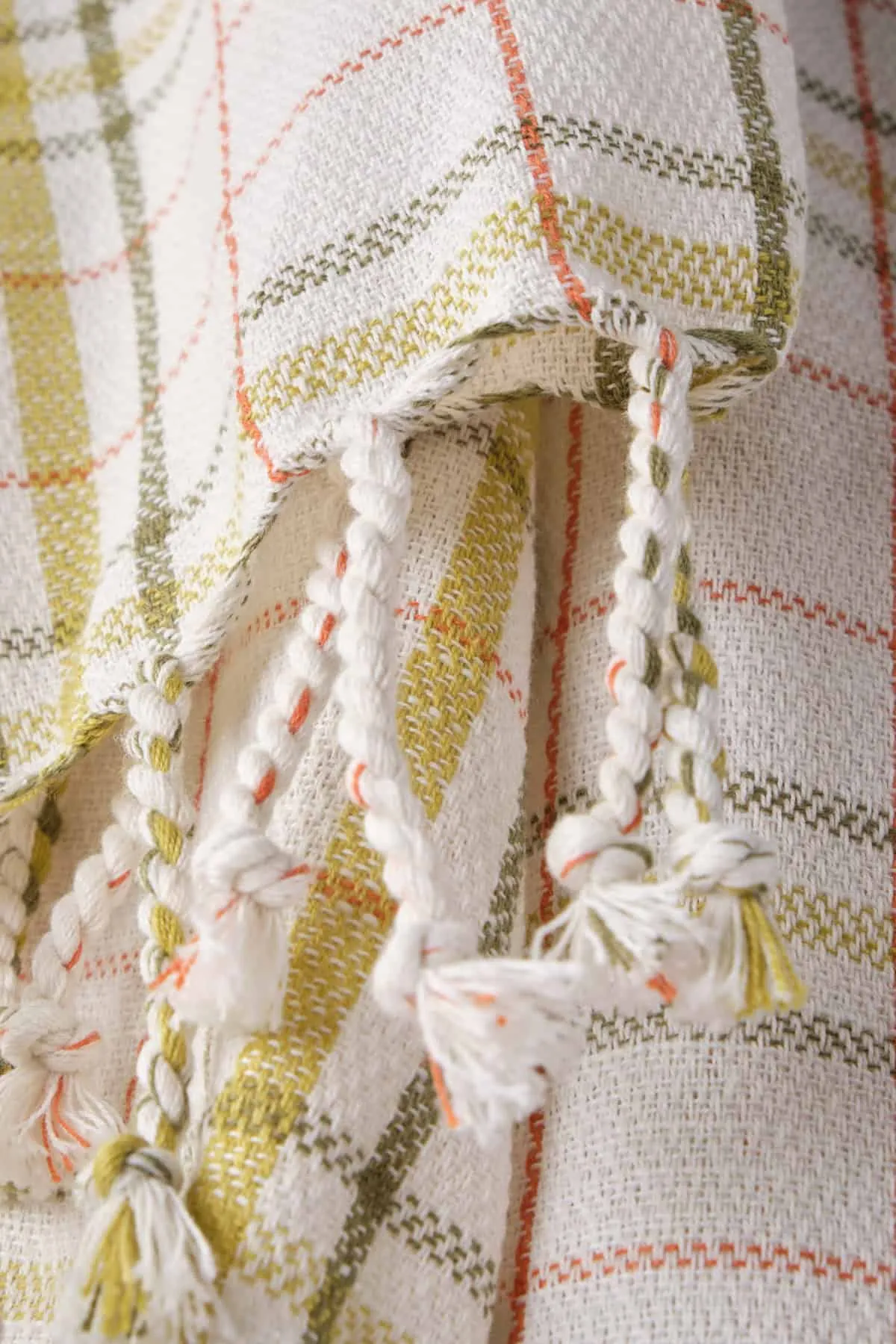 Palya Lime Sofa Throw