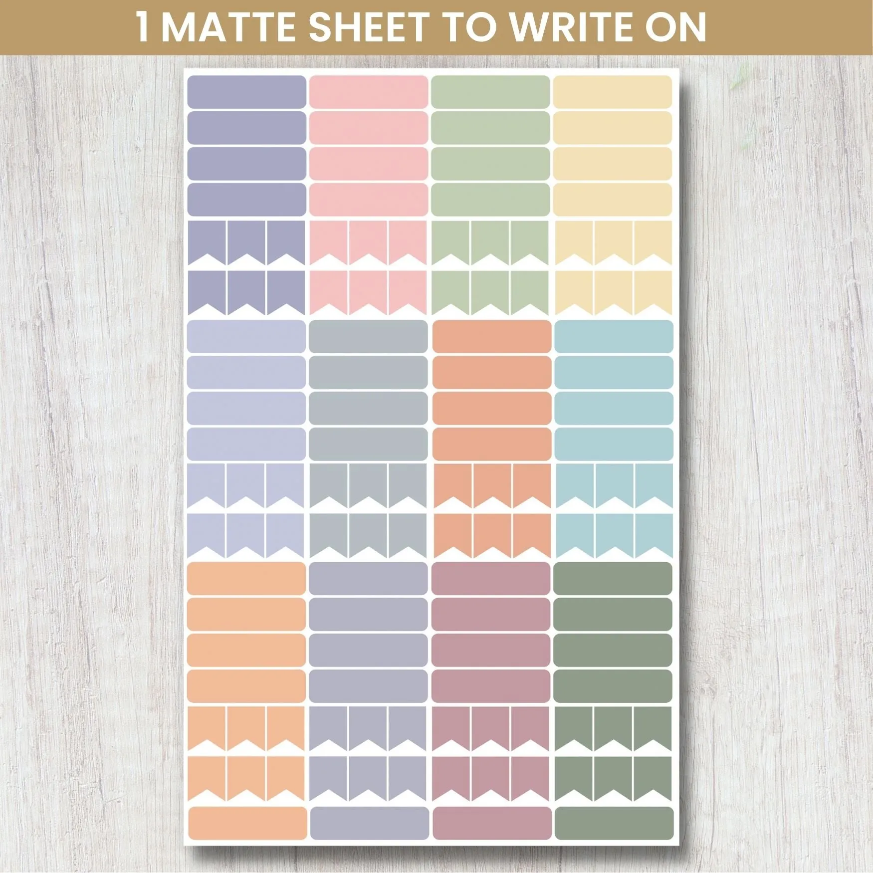 Planner Sticker Pack, Calendar Essentials, Happy Seasons