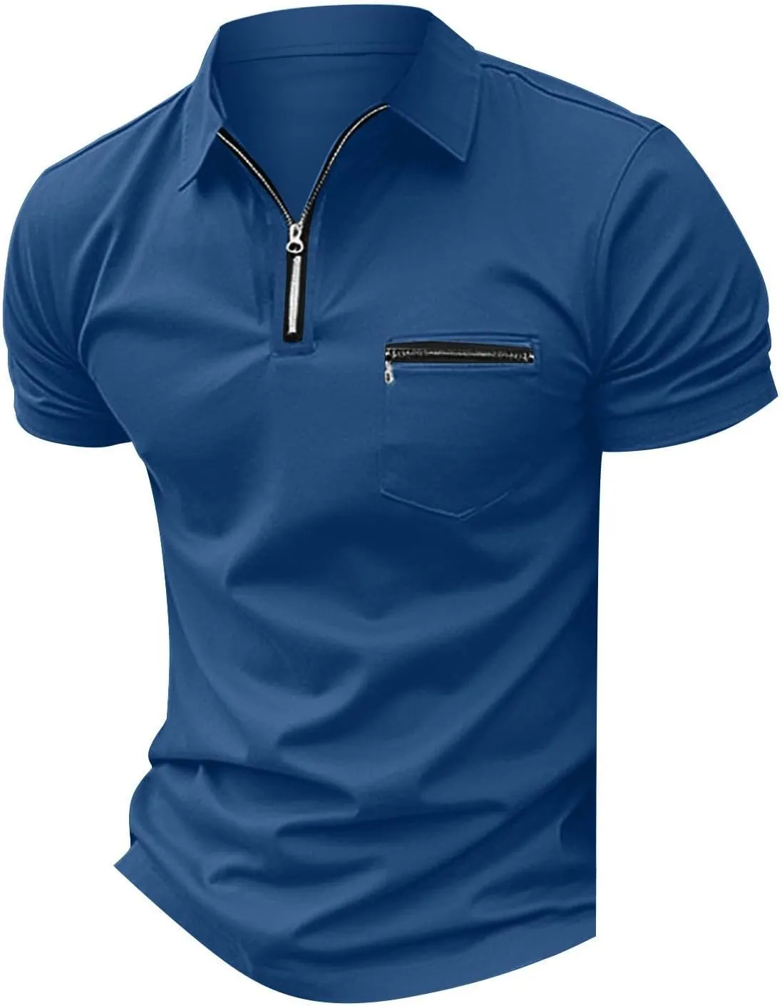 Polo Shirts Man Casual Oversized Short Sleeve Button Lapel Golf Tee Shirt Fashion Solid Color Stripe Cozy Fit Tops
