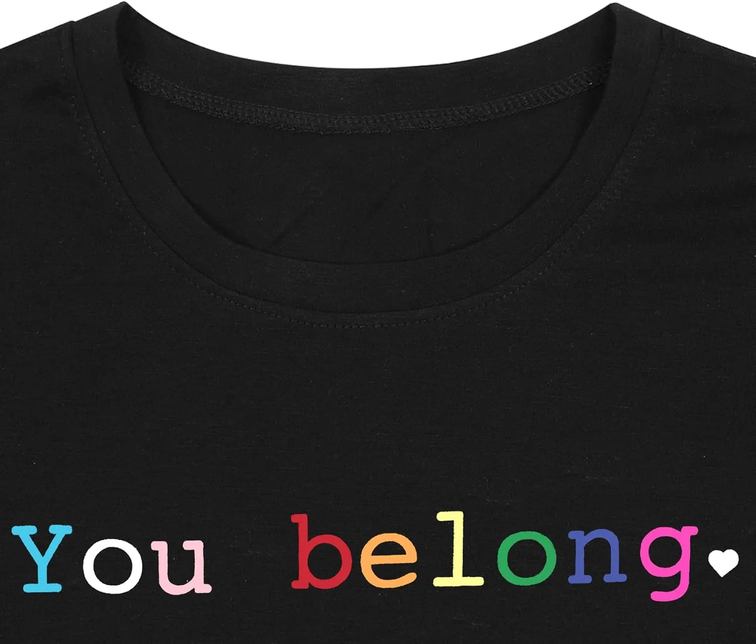 Pride Shirts for Women Human LGBT T-Shirt Rainbow Graphic Tee Shirt LGBTQ Equality Blouse Tops