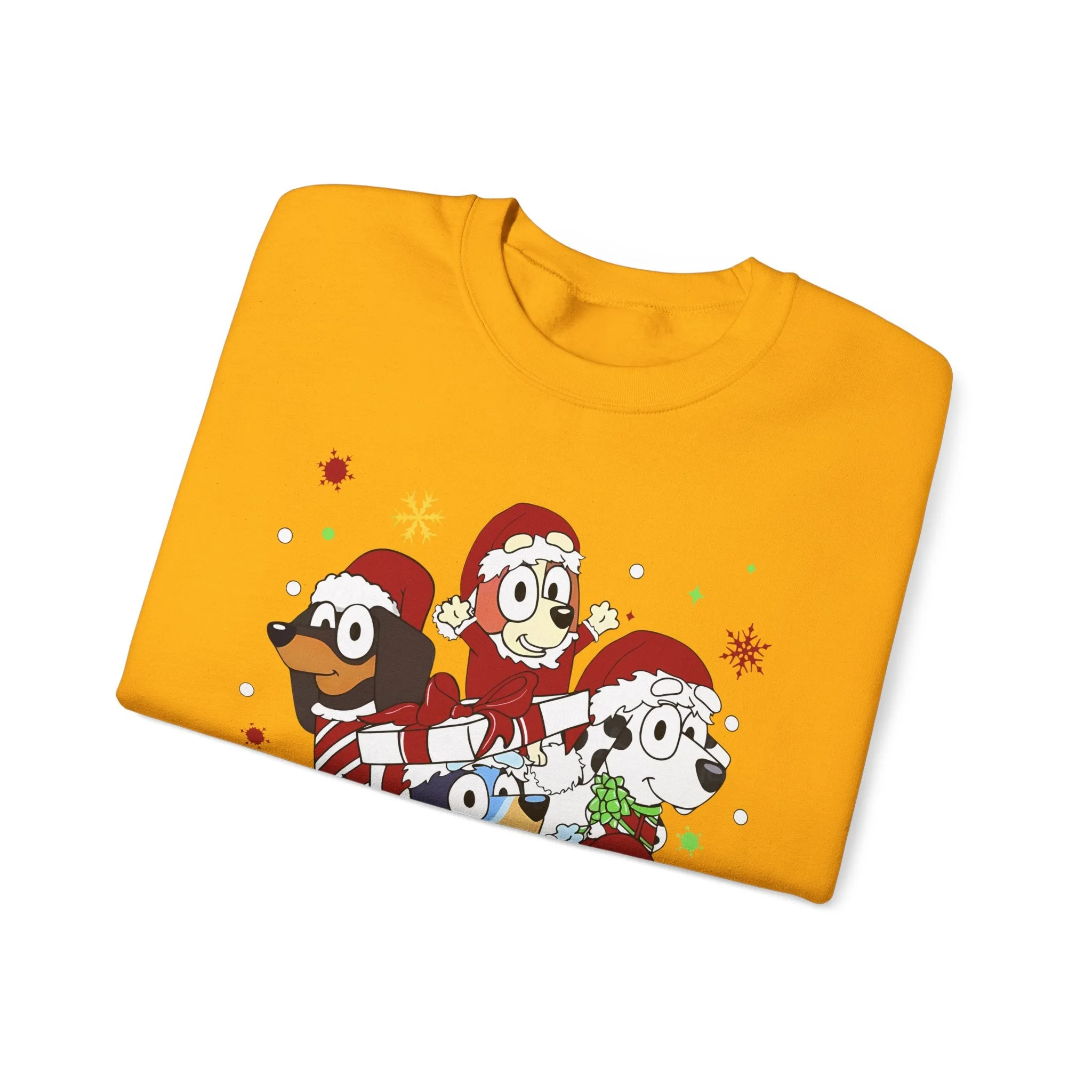 Princess Grace Festive Pet Friends Sweatshirt | Holiday Crewneck for Animal Lovers