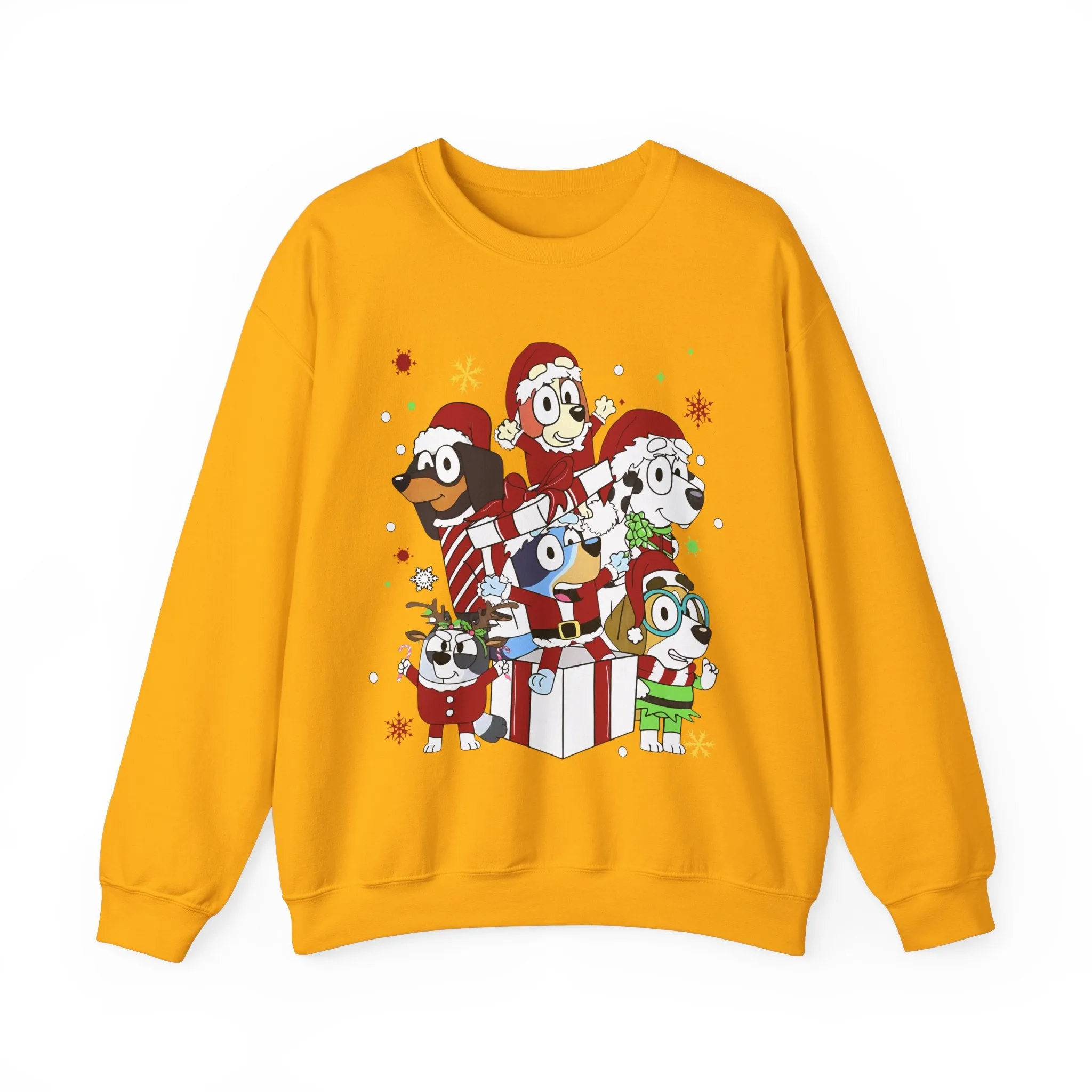 Princess Grace Festive Pet Friends Sweatshirt | Holiday Crewneck for Animal Lovers