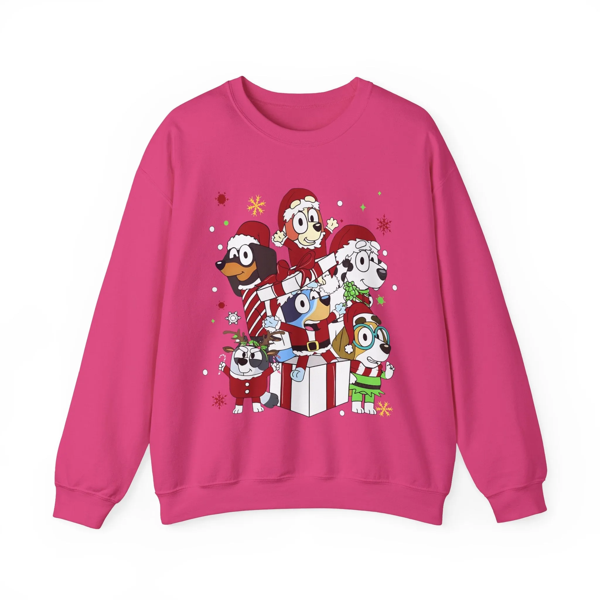 Princess Grace Festive Pet Friends Sweatshirt | Holiday Crewneck for Animal Lovers