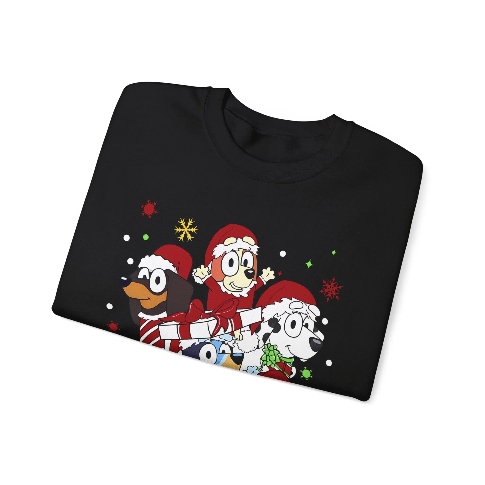 Princess Grace Festive Pet Friends Sweatshirt | Holiday Crewneck for Animal Lovers