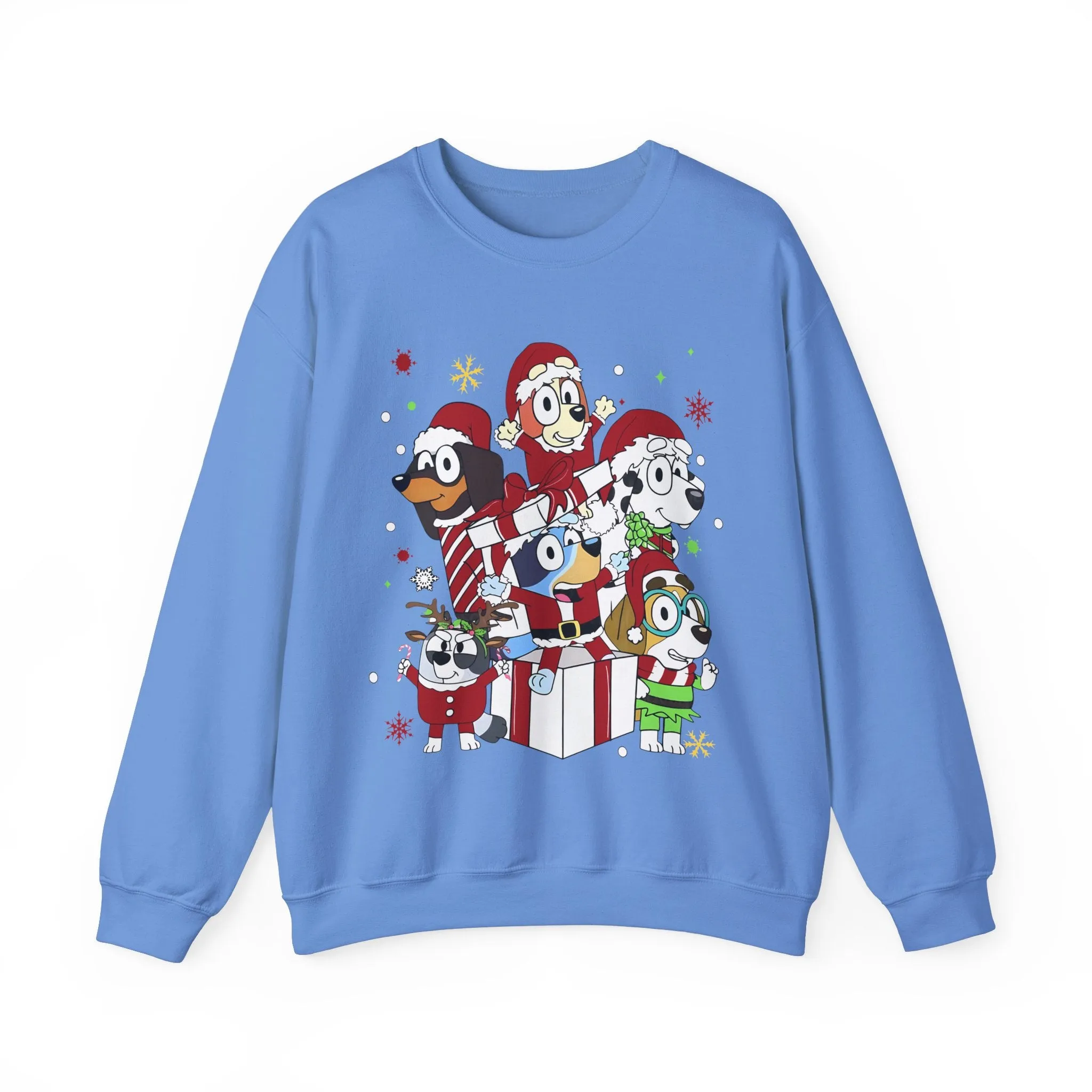 Princess Grace Festive Pet Friends Sweatshirt | Holiday Crewneck for Animal Lovers