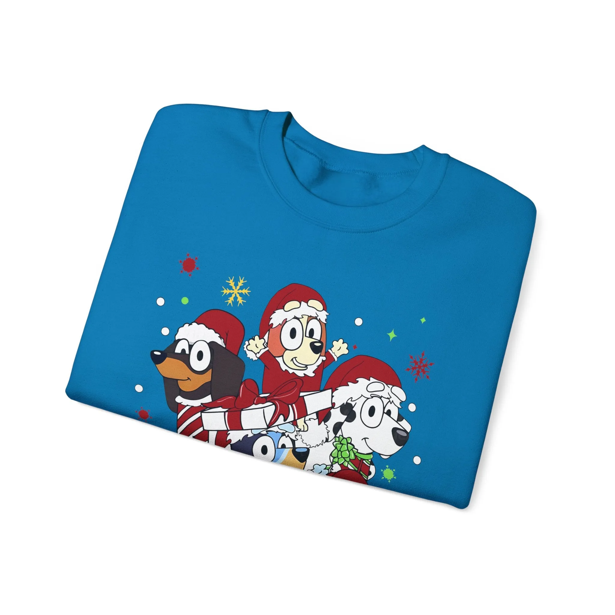 Princess Grace Festive Pet Friends Sweatshirt | Holiday Crewneck for Animal Lovers