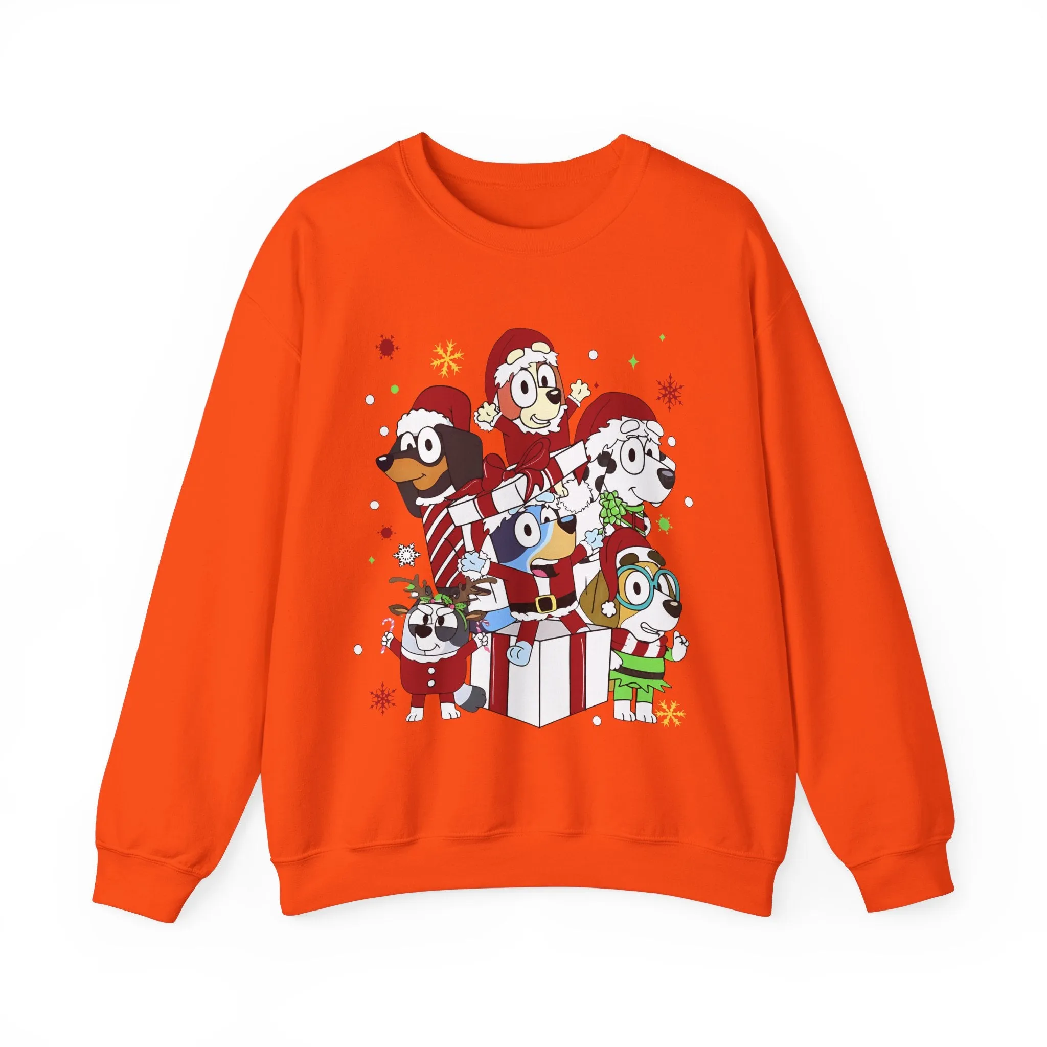 Princess Grace Festive Pet Friends Sweatshirt | Holiday Crewneck for Animal Lovers