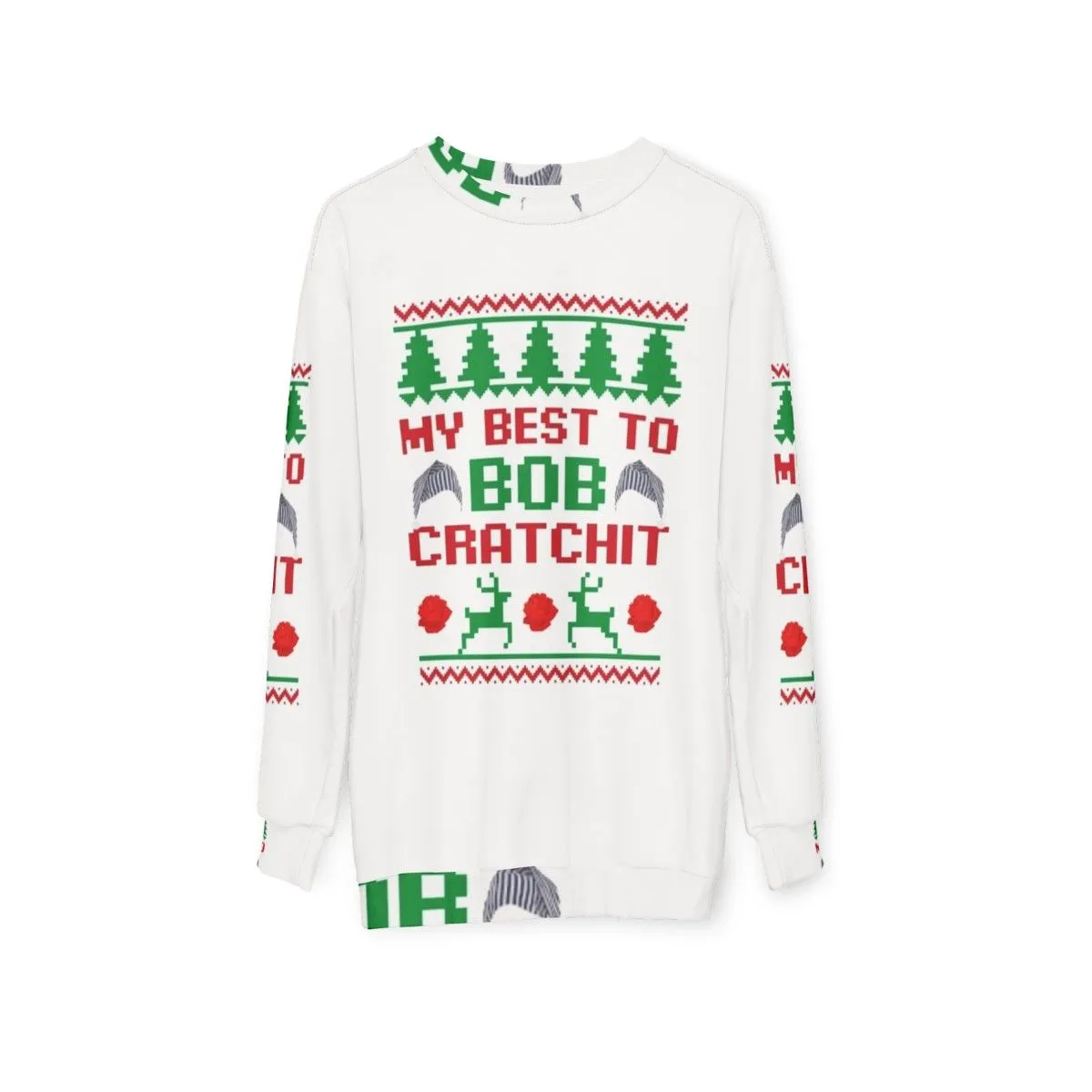 "David Rose's 'My Best to Bob Cratchit' Sweatshirt for Schitt's Creek Fans"