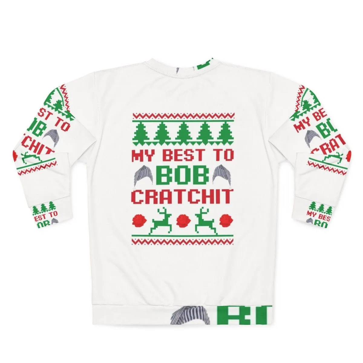 "David Rose's 'My Best to Bob Cratchit' Sweatshirt for Schitt's Creek Fans"