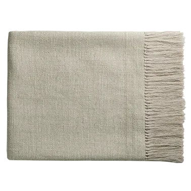 Rogue Throw with Hand Knotted Tassels - Frontier