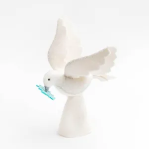 Small Season of Peace Dove Tree Topper