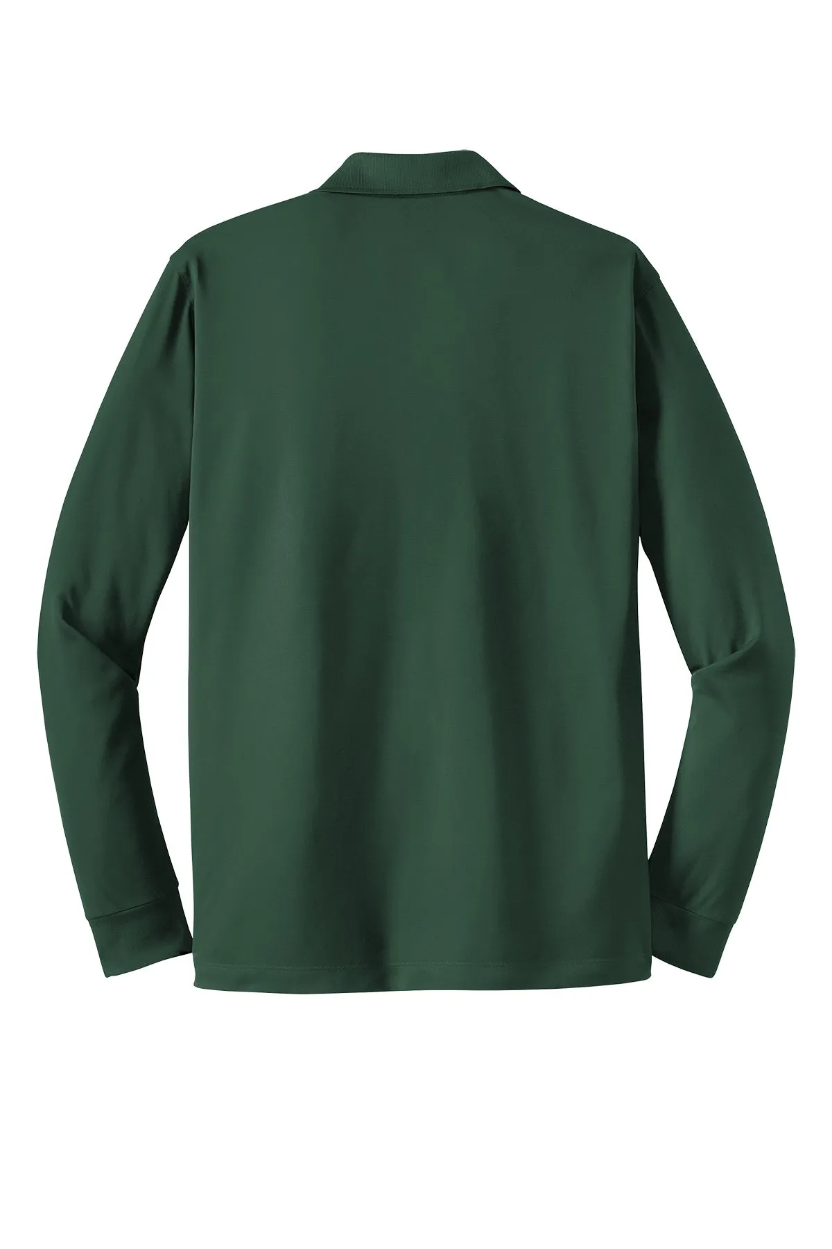 Sport-Tek® Long Sleeve Micropique Sport-Wick® Polo - Forest Green