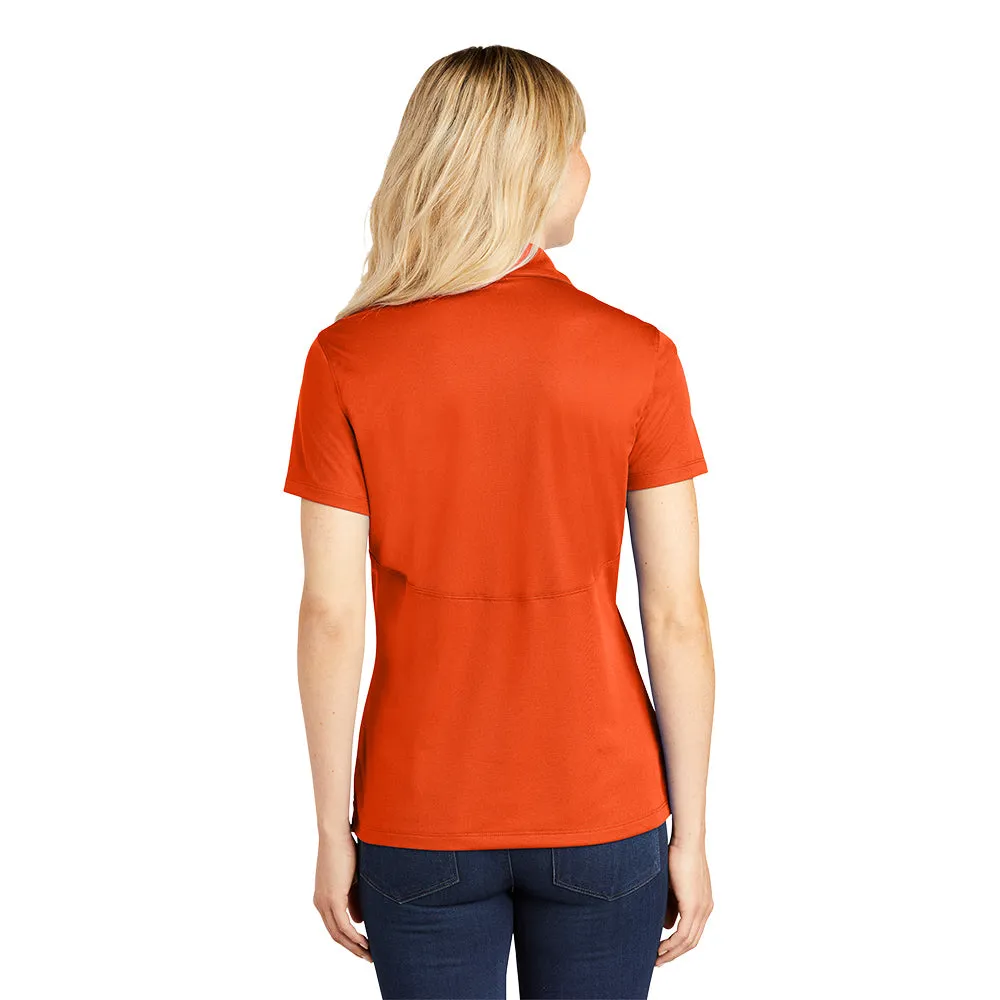 Sport-Tek® Women's Micropique Sport-Wick® Polo - Deep Orange