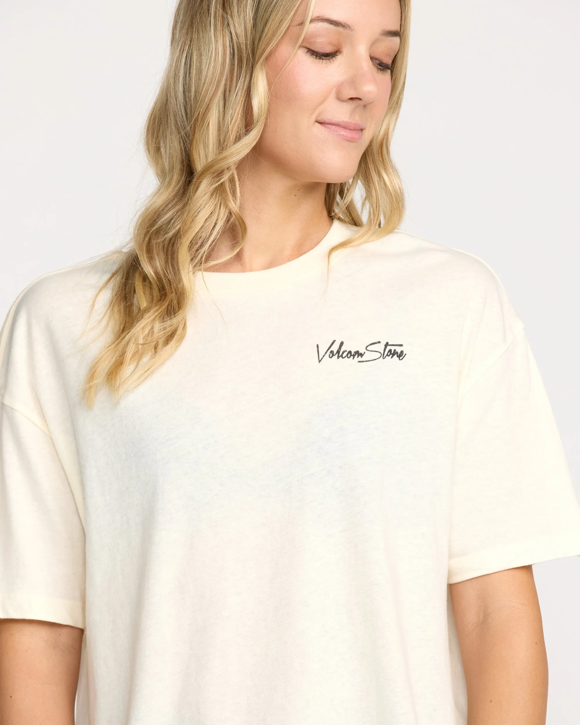 Stone Dream Boyfriend Tee - Bone