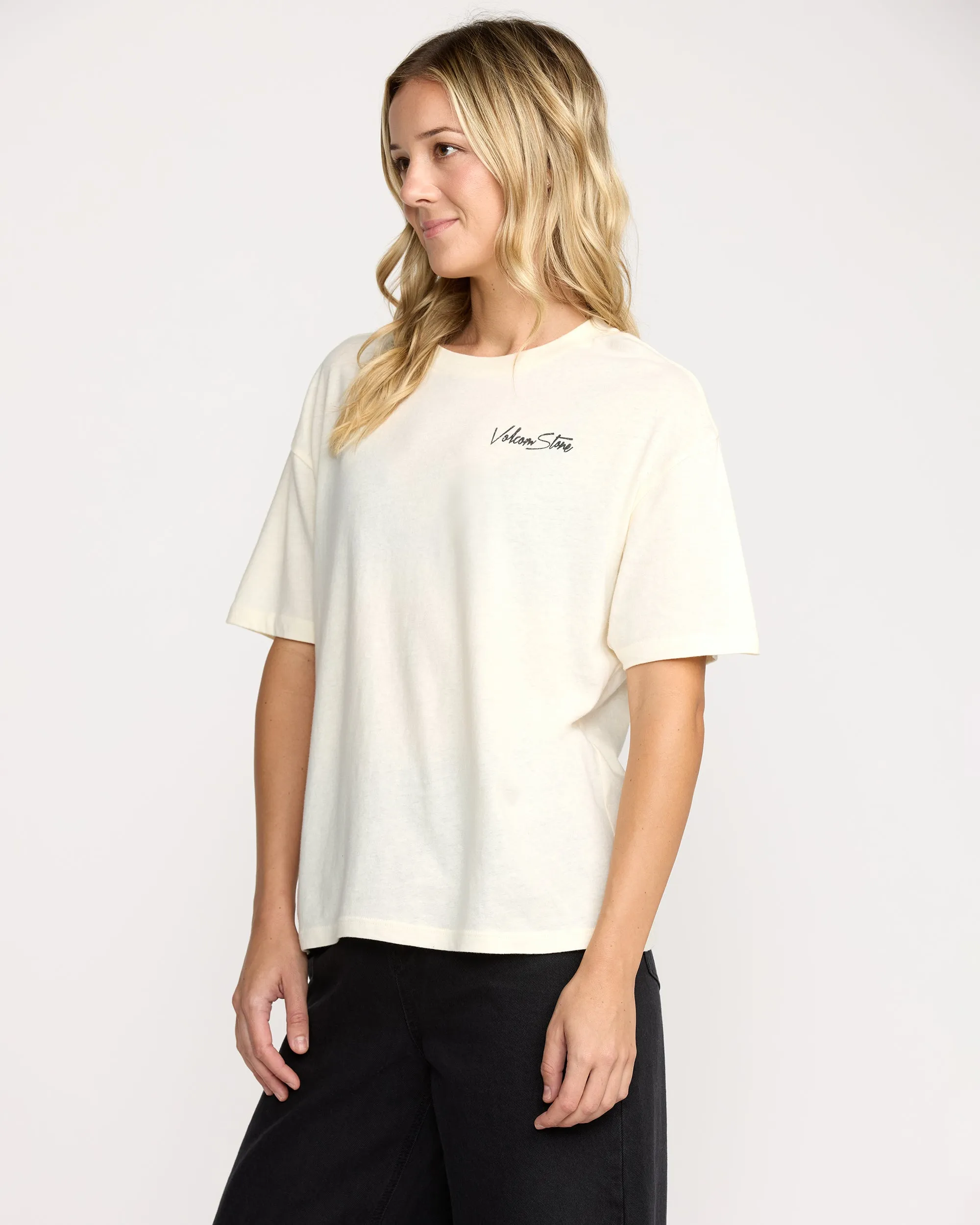 Stone Dream Boyfriend Tee - Bone