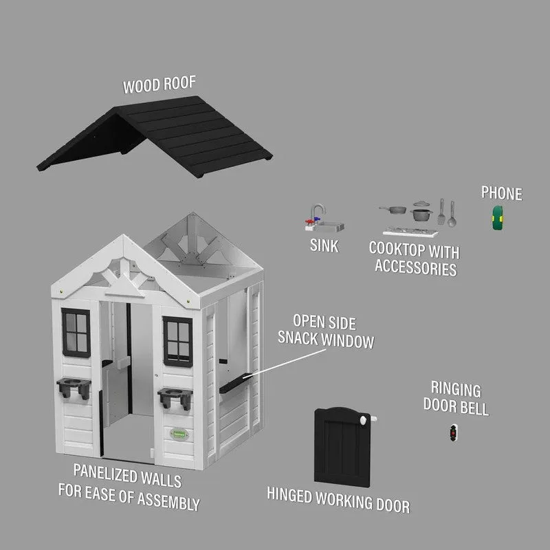 Sweetwater Playhouse White/Antraciet - (COD Not Available)