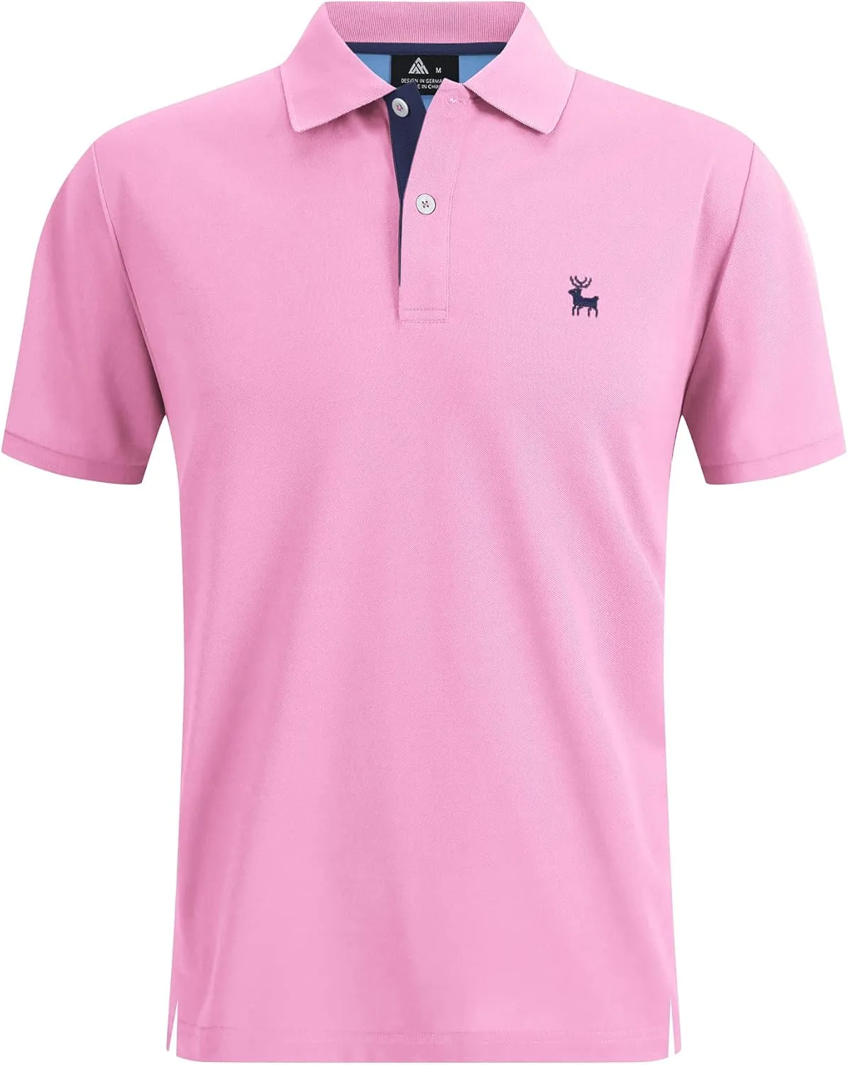 SWISSWELL Mens Short Sleeve Polo Shirts Moisture Wicking Summer Casual Collared Tennis Golf Shirts