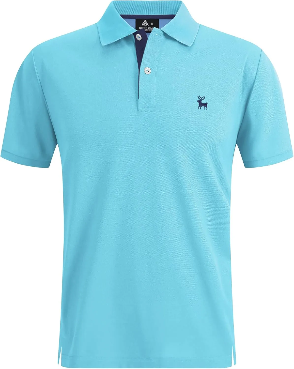 SWISSWELL Mens Short Sleeve Polo Shirts Moisture Wicking Summer Casual Collared Tennis Golf Shirts