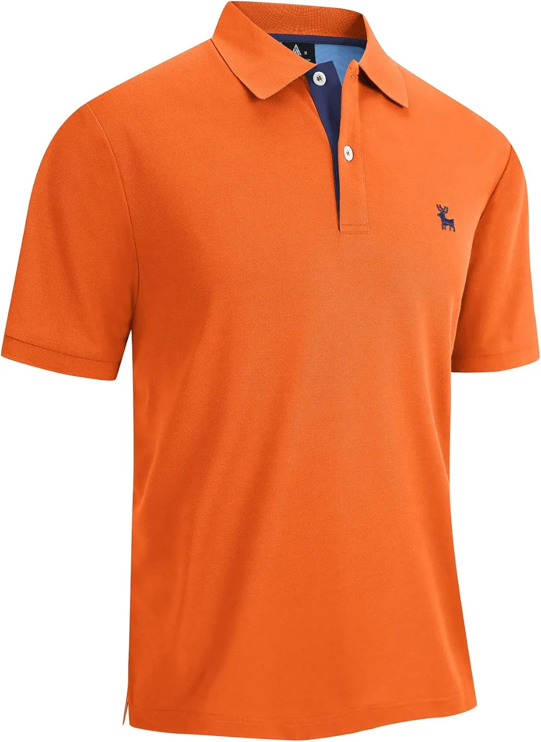 V VALANCH Polo Shirts for Men Short Sleeve Golf Polo Moisture Wicking Casual Collared Shirt Tennis Polo
