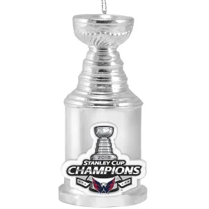 Washington Capitals 2018 Stanley Cup Champions Trophy Christmas Ornament